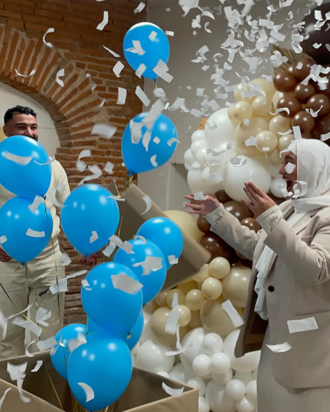 Décoration Baby shower, gender reveal