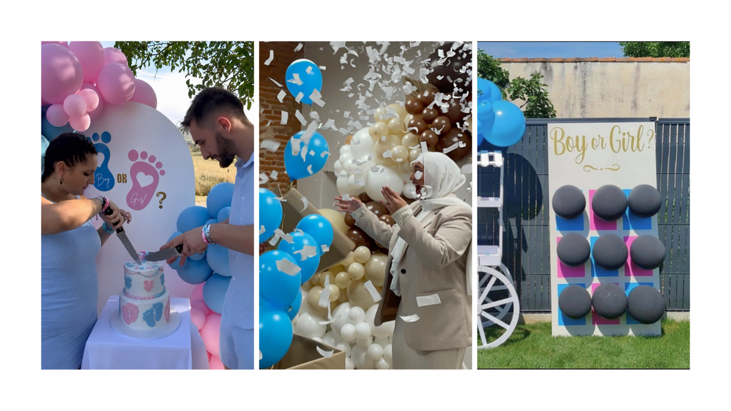 Gender reveal réalisée par Dream Factory
